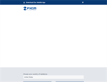 Tablet Screenshot of fxcm.com